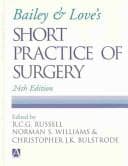 Tapa de Bailey & Love's short practice of surgery