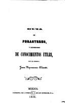 Tapa de Guía de forasteros y repertorio de conocimientos útiles