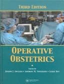 Tapa de Operative obstetrics