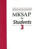 Tapa de MKSAP for students 3