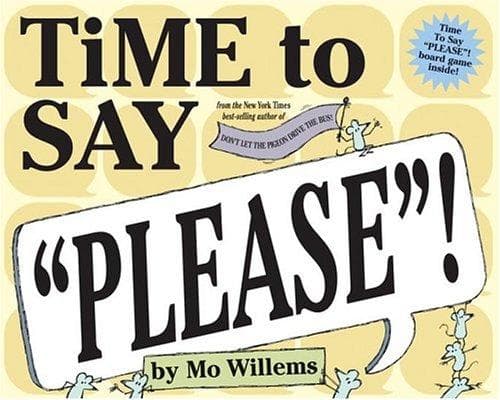 Tapa de Time to Say "Please"!