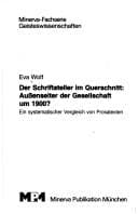 Tapa de Der Schriftsteller in Querschnitt