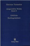 Tapa de Göttliche Rechtsgelahrheit