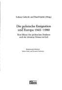 Tapa de Die polnische Emigration und Europa, 1945-1990