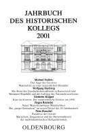 Tapa de Jahrbuch des Historischen Kollegs. 2001