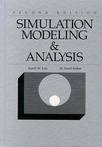 Tapa de Simulation modeling and analysis