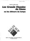 Tapa de Les Grands chemins de Giono, ou, Les détours du temps