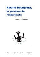 Tapa de Rachid Boudjedra, la passion de l'intertexte