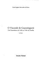 Tapa de O Visconde de Guaratinguetá