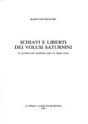 Tapa de Schiavi e liberti dei volusi saturnini