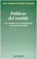 Tapa de Políticas del sentido