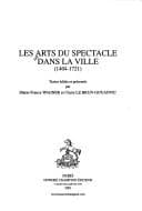 Tapa de Les Arts du spectacle dans la ville (1404-1721)