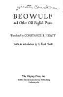 Tapa de Beowulf and other Old English poems