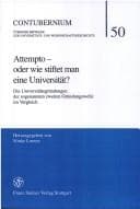 Tapa de Von der reichen hansischen Bürgeruniversität zur armen mecklenburgischen Landeshochschule