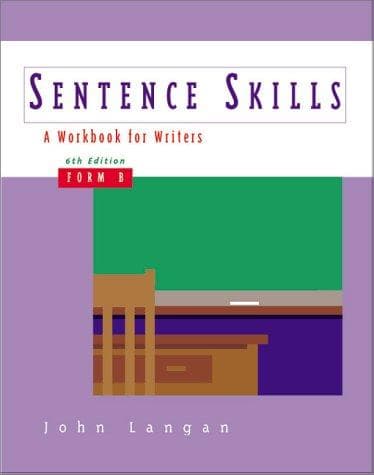 Tapa de Sentence skills