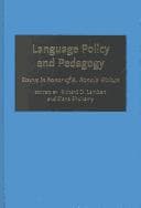 Tapa de Language policy and pedagogy