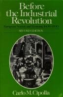 Tapa de Before the industrial revolution