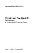 Tapa de Jenseits der Westpolitik