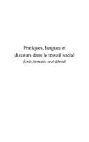 Tapa de Pratiques, langues et discours dans le travail social