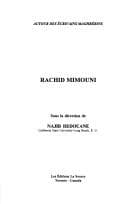 Tapa de Rachid Mimouni