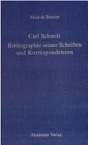 Tapa de Carl Schmitt