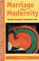 Tapa de Marriage after modernity