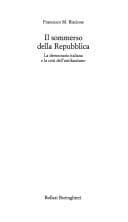 Tapa de Il sommerso della Repubblica
