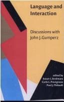 Tapa de Language and interaction
