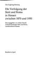 Tapa de Die Verfolgung der Sinti und Roma in Hessen zwischen 1870 und 1950