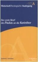 Tapa de Der erste Brief des Paulus an die Korinther