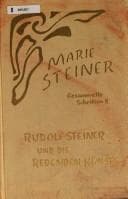Tapa de Rudolf Steiner und die redenden Künste