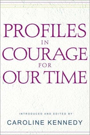 Tapa de Profiles in courage for our time