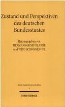 Tapa de Zustand und Perspektiven des deutschen Bundesstaates