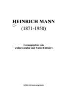 Tapa de Heinrich Mann: (1871 - 1950)