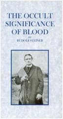 Tapa de The occult signifance of blood