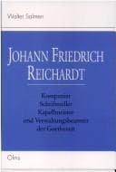 Tapa de Johann Friedrich Reichardt