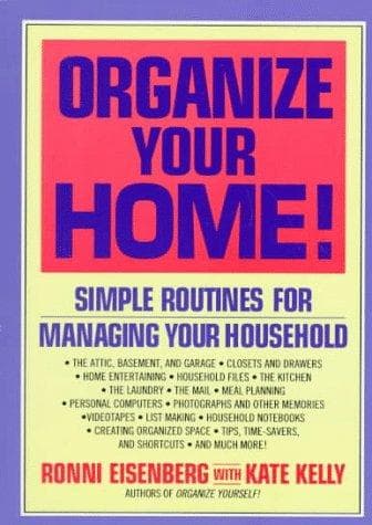 Tapa de Organize your home!