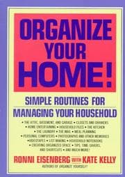 Tapa de Organize your home!