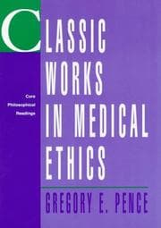 Tapa de Classic Works in Medical Ethics