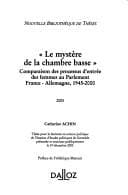 Tapa de Le mystère de la chambre basse