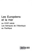 Tapa de Les Européens et la mer au XVIIIe siècle