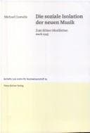 Tapa de Die soziale Isolation der neuen Musik