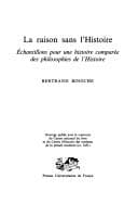 Tapa de La raison sans l'Histoire