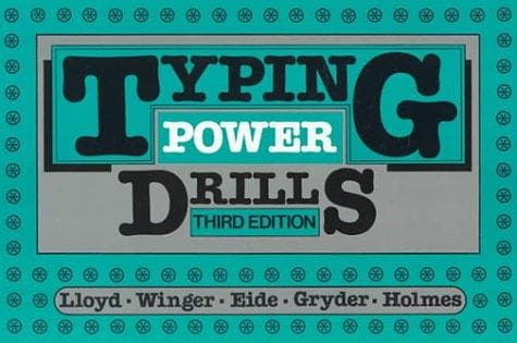 Tapa de Typing power drills