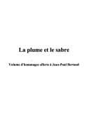 Tapa de La plume et le sabre