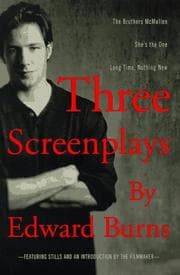Tapa de Three Screenplays By Edward Burns