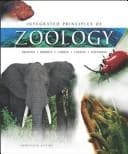 Tapa de Integrated principles of zoology