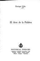 Tapa de El arte de la palabra