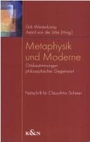 Tapa de Metaphysik und Moderne