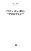 Tapa de Pascoli e l'"antico"